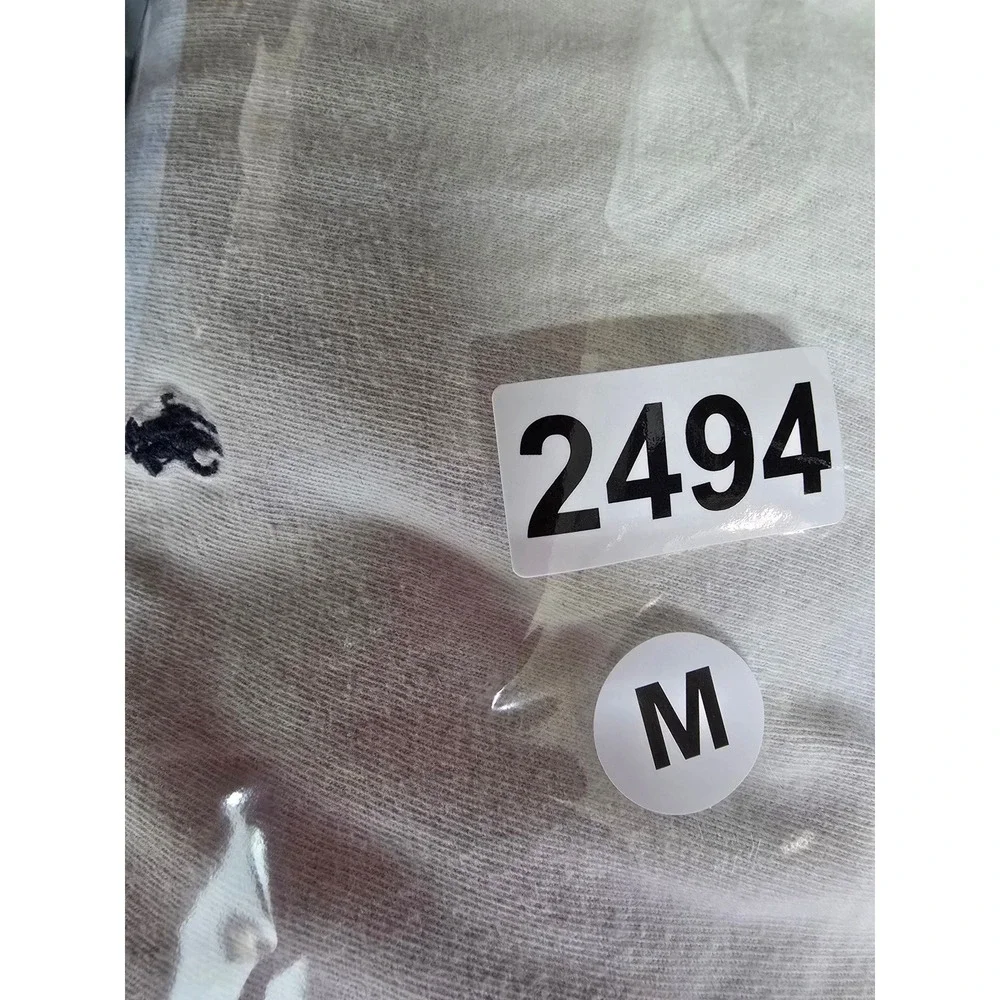 Polo Ralph Lauren Mens Cream Off White Short Sleeve Pony Logo T-Shirt M 10-12